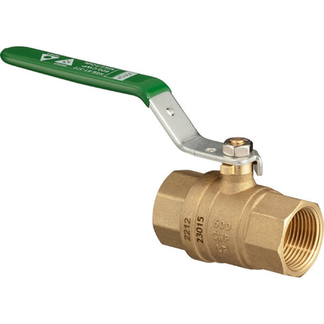 Viega 87920 (2800ZL) 1/2 in x 1/2 in Zero Lead Full Port Ball Valve (1 PC)