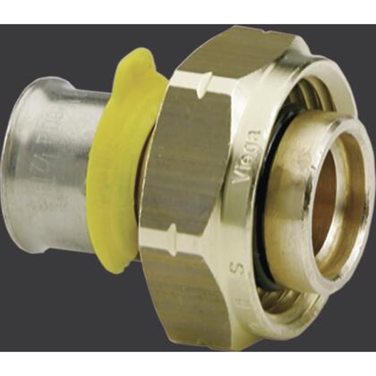 Viega 89408 (2819NG) 3/8 in Bronze SVC Manifold Adapter Press Connection (1 Each) - 2