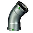 Viega 90070 (5126) MegaPress 316 1 1/2 in. 45 Degree Press Elbow (1 Pack)