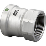 Viega 90740 (5112XL) MegaPress 316 2 1/2 in. Press x 2 1/2 in. FPT Stainless Steel Adapter (1 Each)