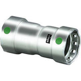 Viega 90850 (5115) MegaPress 316 1-1/4 in. P x P Coupling with Stop