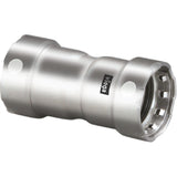 Viega 91115 (6815) MegaPress 316 Stainless Steel Press Coupling with Stop 1 1/4 in x 1 1/4 in (1 Pack)