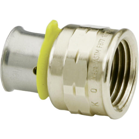 Viega 91540 (2812ZL) PureFlow Press Adapter 3/4 in. Press x 3/4 in. FPT