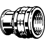 Viega 91560 (2812ZL) PureFlow Press 1 in. Press x 1 in. Female Pipe Thread Adapter - 2