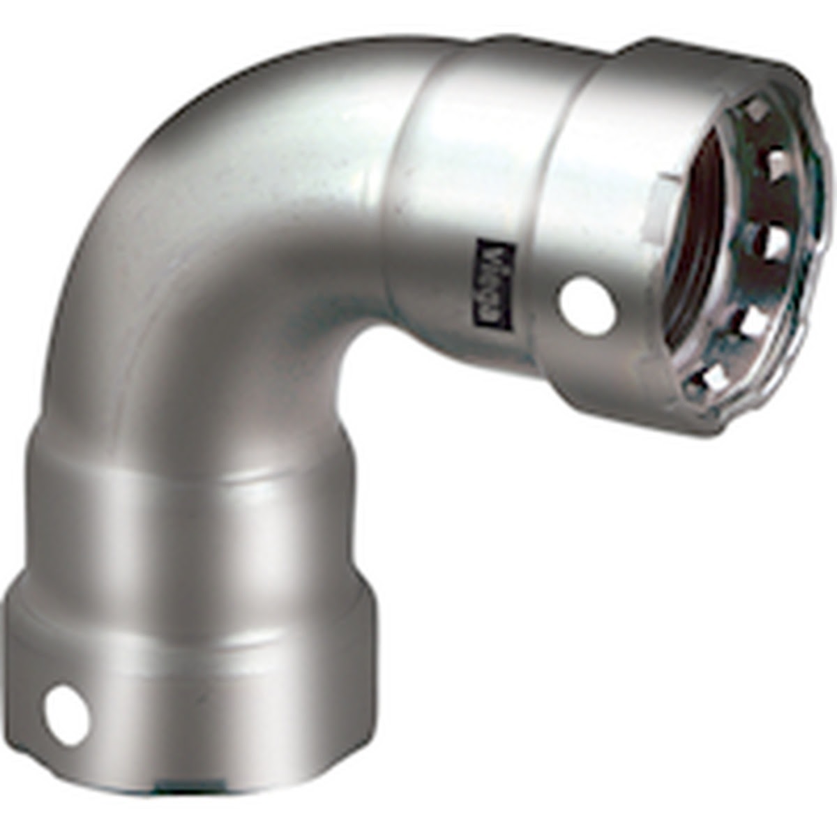 Viega 91710 (6816) MegaPress 316 FKM 1 1/4 in. 90 Degree Press Elbow for Stainless Press Fittings (1 Each)