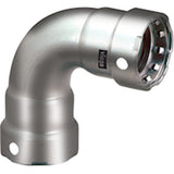 Viega 91710 (6816) MegaPress 316 FKM 1 1/4 in. 90 Degree Press Elbow for Stainless Press Fittings (1 Each)