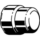 Viega 91815 (6856) MegaPress 316 FKM 1/2 in. 316 Stainless Steel Press Cap (1 Each) - 2