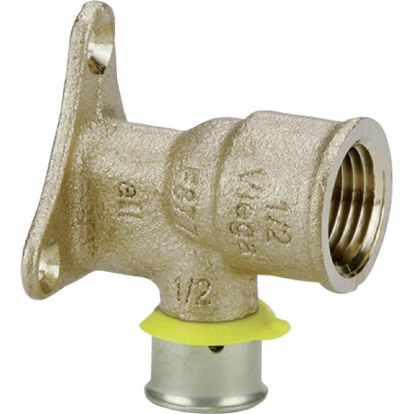 Viega 94540 (2825.5ZL) PureFlow Press 90 Degree Drop Ear Elbow 3/4 Press x 3/4 FPT (1 Each)