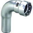 Viega 95030 (4116.1) MegaPress 304 FKM 1/2 in. 90 Degree Stainless Steel Street Elbow Press Fitting (1 Each)