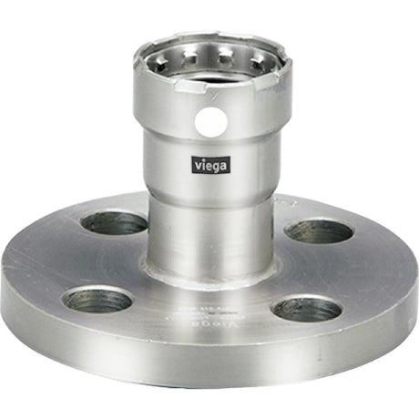 Viega 95445 (4159) MegaPress 304 FKM 3/4 in. Stainless Steel Press Flange Class 150 Flat Face (1 Each)