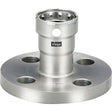 Viega 95455 (4159) MegaPress 304 FKM 1-1/2 in Press x Class 150 Flat Face Flange (1 Each)