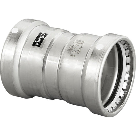 Viega 95645 (4115XL) 2 1/2 in MegaPress 304 Stainless Steel Press Coupling with Stop (1 Each)