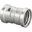 Viega 95650 (4115XL) MegaPress 304 FKM 3 in. x 3 in. Stainless Steel Press Coupling with Stop (1 Each)