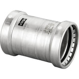 Viega 95665 (4115.5XL) MegaPress 3 in x 3 in 304 Stainless Steel Press Coupling No Stop (1 Pc)