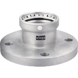 Viega 95720 (4159XL) MegaPress 304 FKM 2 1/2 in Press Class 150 Flat Face Flange (1 Each)