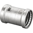 Viega 98370 (6815.5XL) 4 in x 4 in MegaPress 316 FKM Slip Coupling No Stop Press Connection (1 Each)