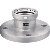 Viega 98535 (6859XL) MegaPress 4 in. 316 Stainless Steel Class 150 Raised Face Press Flange (1 Each)