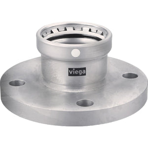 Viega 98535 (6859XL) MegaPress 4 in. 316 Stainless Steel Class 150 Raised Face Press Flange (1 Each)