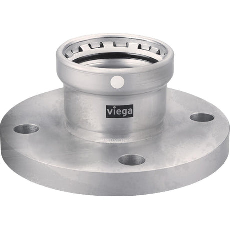 Viega 98535 (6859XL) MegaPress 4 in. 316 Stainless Steel Class 150 Raised Face Press Flange (1 Each)