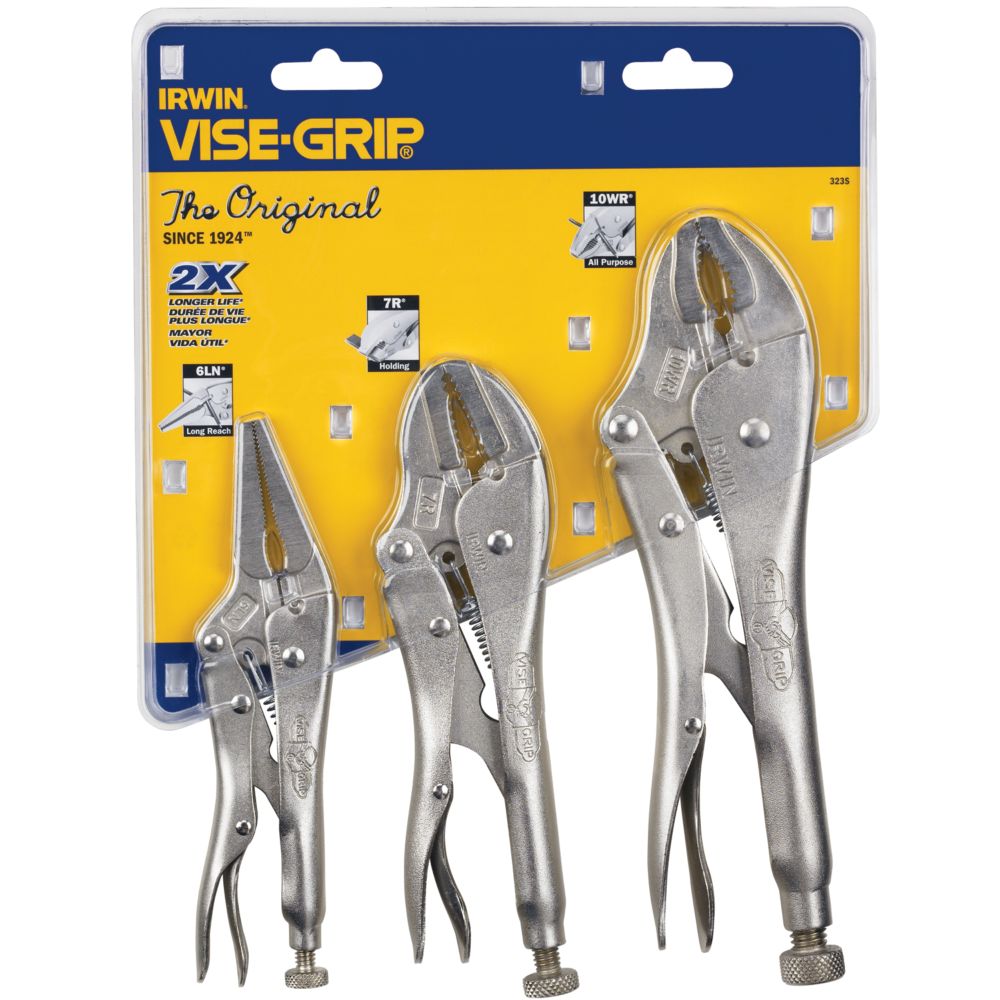 Vise-Grip 323S 3 Pc. Original Locking Plie 10WR,7R,6LN