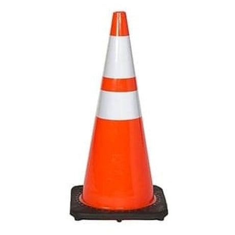 Vizcon 15028-NSWB-T24-7 28" Fluorescent Wide Body Traffic Safety Cone with 7 lb Base