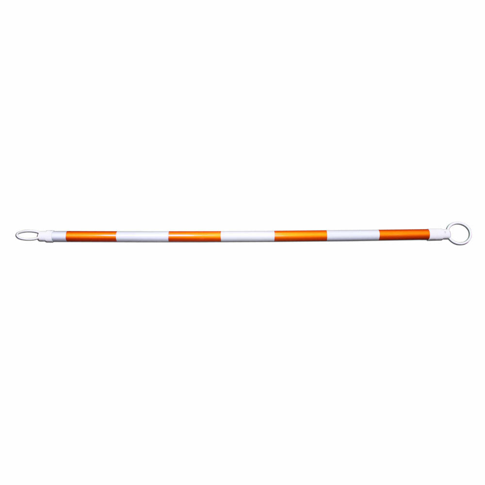 Vizcon 150610A-CBOW Cone Bar, Retractable, 5.5' to 10.5', Org/Wht Ref