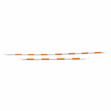 Vizcon 150610A-CBOW Cone Bar, Retractable, 5.5' to 10.5', Org/Wht Ref - 2
