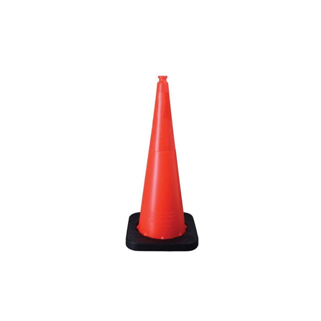 Vizcon 16036-NSWB-10 36" Orange Enviro-Cone, 10lb Recycled Rubber Base