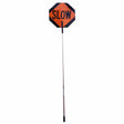 Vizcon 18018-SS-EG5 18" Aluminum Paddle, Stop/Slow, 5' Plastic Handle, Engineer