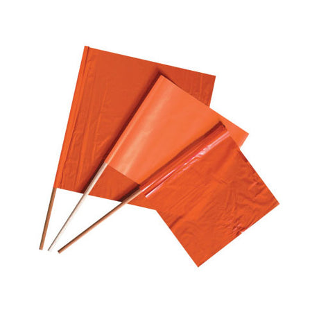 Vizcon 24018-FSZ 18" X 18" Vinyl Orange Flag