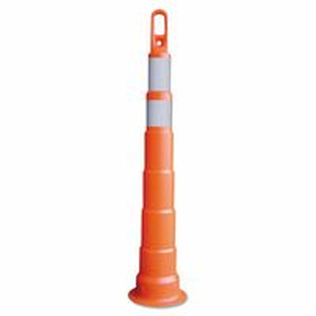 Vizcon 46244-CHIP 42" Tall Cone Looper Channelizer with 4" HIP Bands No Base