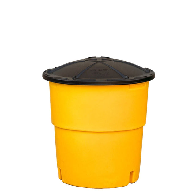 Vizcon 48140-0 Big Sandy Inertial Sand Barrel Attenuator with Lid 1400 lb Capacity