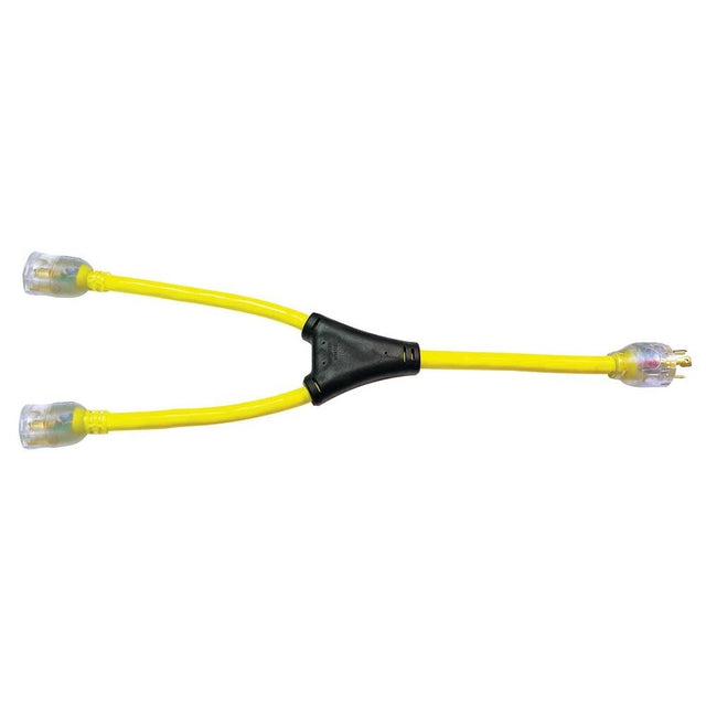 Voltec 04-00314 Generator "Y" Adapter L14-30P to (x2) 5-20R