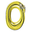 VOLTEC 05-00351 100ft 10/3 SJTW Yellow/Black Ext Cord w/Lighted Ends