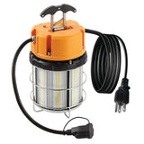 Voltec 08-00470 100 Watt LED Temporary Area Light, 15,000 Lumens w/ 10ft 14/3 Cord, 5-15 Plug & 1ft 5-15 Pigtail 