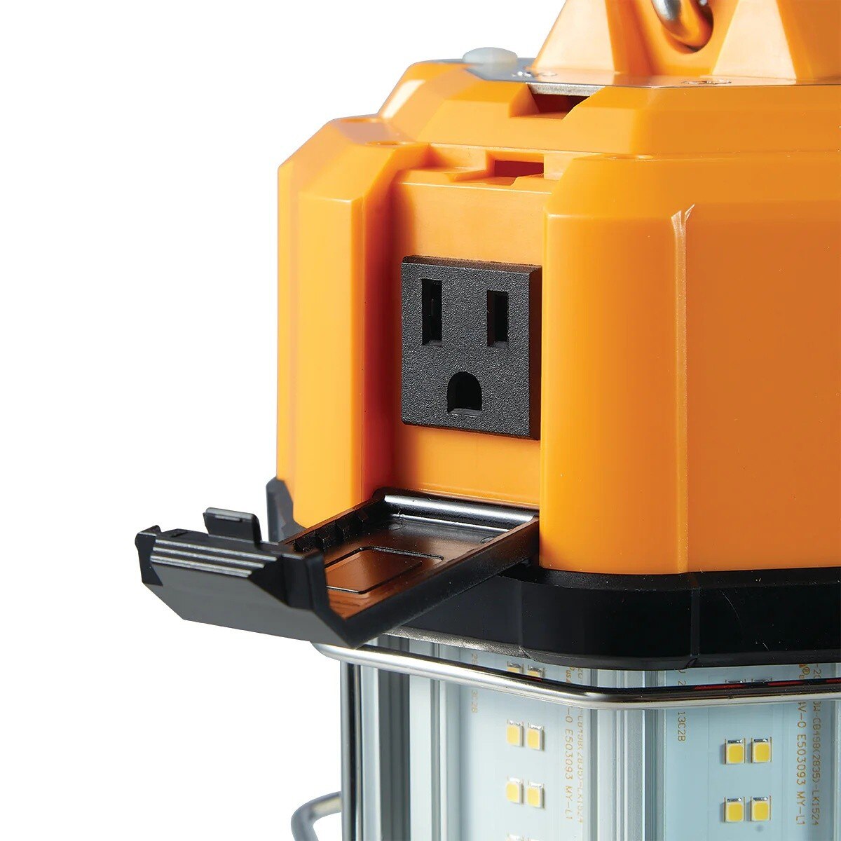 Voltec 08-00484 100 Watt LED Temporary Area Light, 13,000 Lumens w/ 6ft 16/3 Cord, 5-15 Plug & 5-15 Embedded Receptacle    - 2