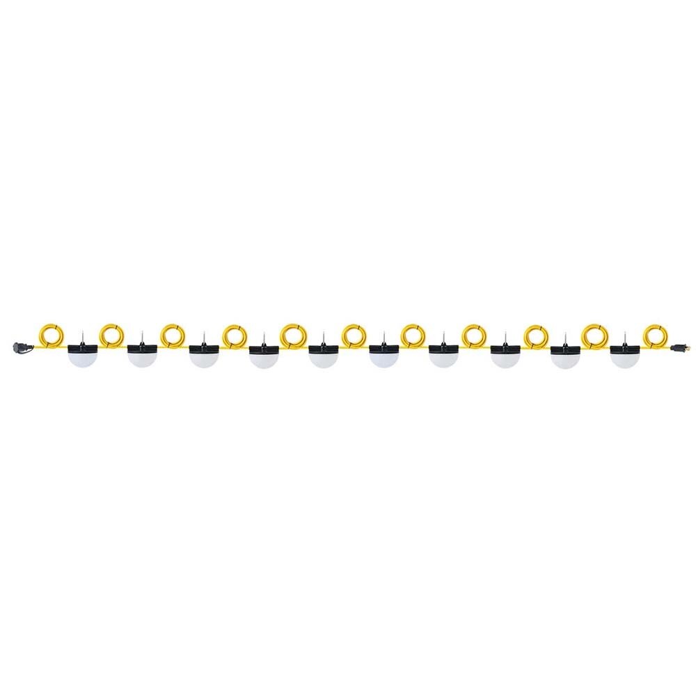 Voltec 08-00514 Ultra Economy LED String Light - 50ft, 16/3 AWG, 65 Watts, 8,000 Lumens - 5