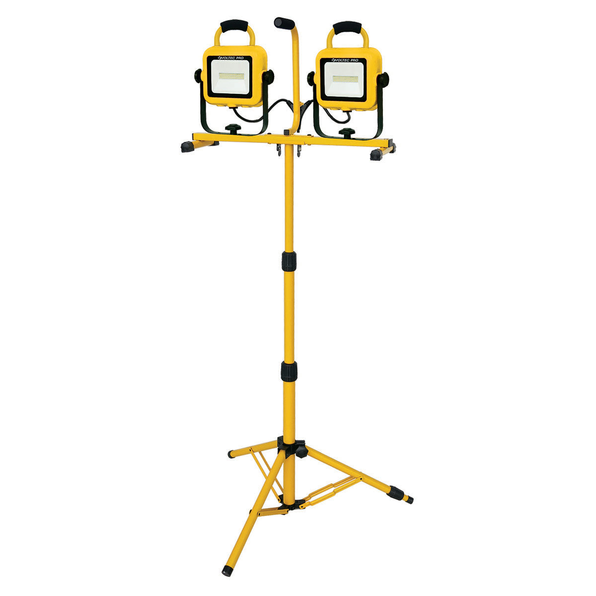 Voltec 08-00734 Dual 88W DOB LED Tripod Work Light with Quick Release Removable Sled Base 8,800 Lumens