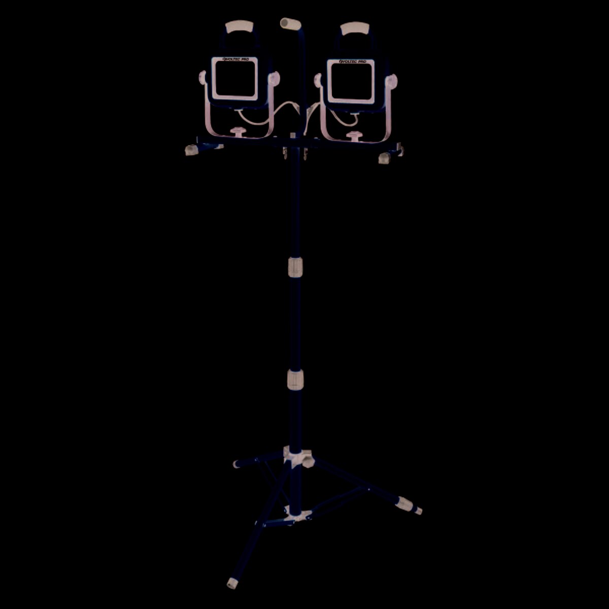 Voltec 08-00734 Dual 88W DOB LED Tripod Work Light with Quick Release Removable Sled Base 8,800 Lumens