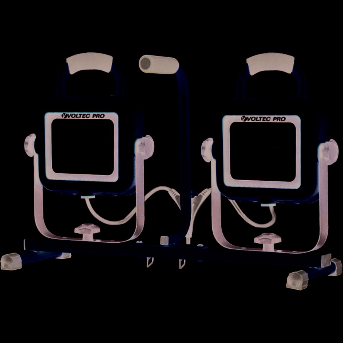 Voltec 08-00734 Dual 88W DOB LED Tripod Work Light with Quick Release Removable Sled Base 8,800 Lumens - 2