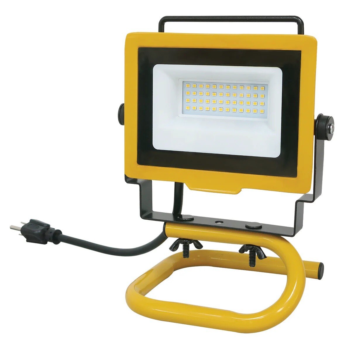 Voltec 08-00741 25W 3000 Lumen LED Work Light with 1 ft 18/3 SJTW Cord and 5-15 Plug
