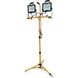 Voltec 08-00747 20000 Lumen 72W LED Dual Head Tripod Work Light 70" Max Height - 2