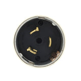 Voltec 12-00242V 50-Amp 50-P 125/250V Temporary Power Straight Blade Connector - 2