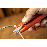 WISS 1571BN 4.75 in Quick-Clip Blunt Point Nippers with Stainless Steel Replaceable Blades - 5