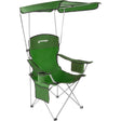 Wakeman 696593JEY Camping Chair with Canopy Shade 300 lb Capacity 37 x 23 x 53" Folded 6 x 37"