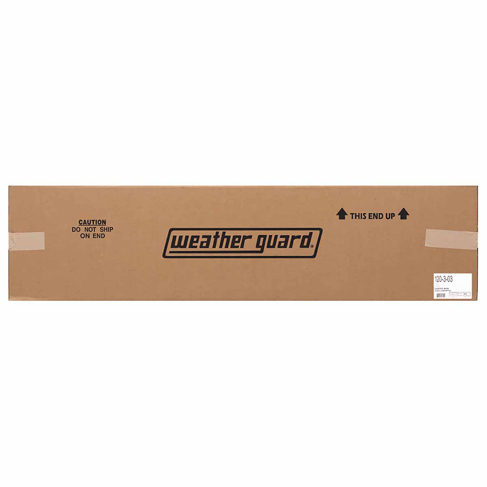 Weather Guard 120-3-03 Model 120-3-03 Saddle Box, Steel, Full Low Profile, White, 10.6 Cu. Ft. - 15