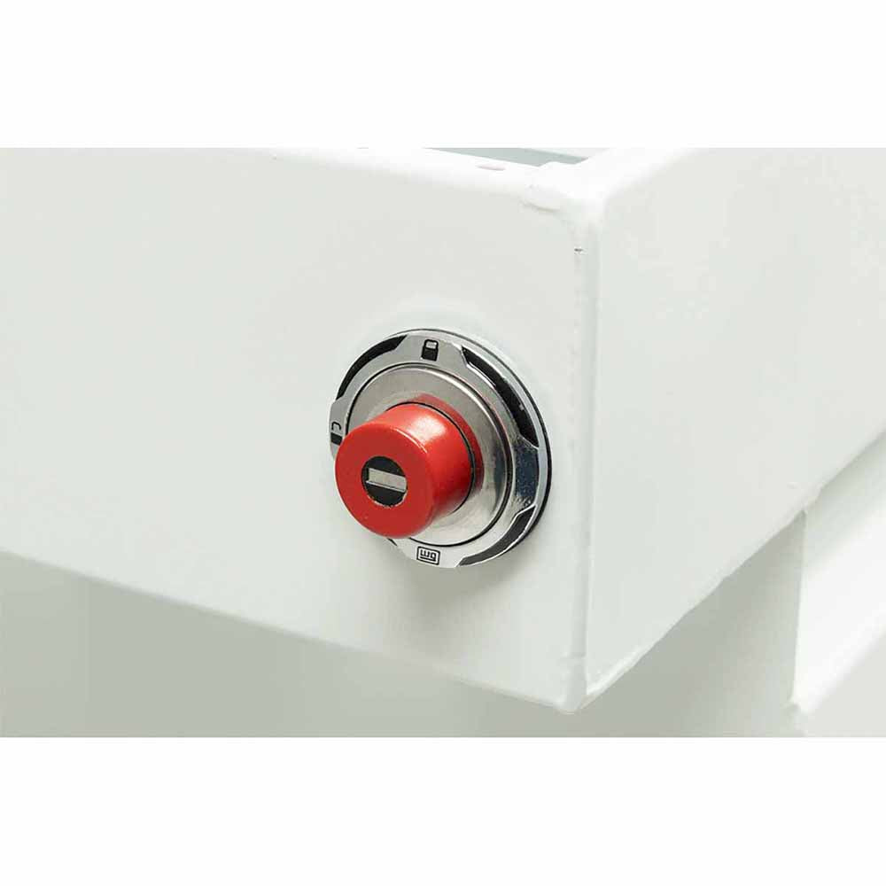 Weather Guard 126-3-03 Model 126-3-03 Saddle Box, Steel, Standard, White, 10.6 Cu. Ft. - 5