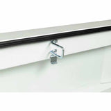 Weather Guard 126-3-03 Model 126-3-03 Saddle Box, Steel, Standard, White, 10.6 Cu. Ft. - 9