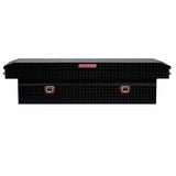 Weather Guard 127-5-03 Model 127-5-03 Saddle Box, Aluminum, Full Standard, Gloss Black, 10.5 Cu. Ft. - 2