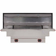 Weather Guard 131-0-03 Model 131-0-03 Saddle Box, Aluminum, Compact Low Profile, Clear, 7.7 Cu. Ft.